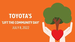 Toyota&#39;s &#39;Lift the Community Day&#39; 2022