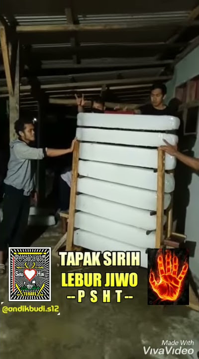 Tapak sirih lebur jiwo PSHT Trenggalek