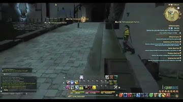Final Fantasy 14 ARR  Rogue class quest