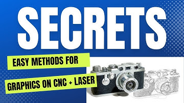 Easy Design Graphics & Tracing For CNC & Lasers | Vectric & Lightburn