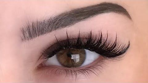 Wispy Eyelash Extension - Strip Lash Full Tutorial