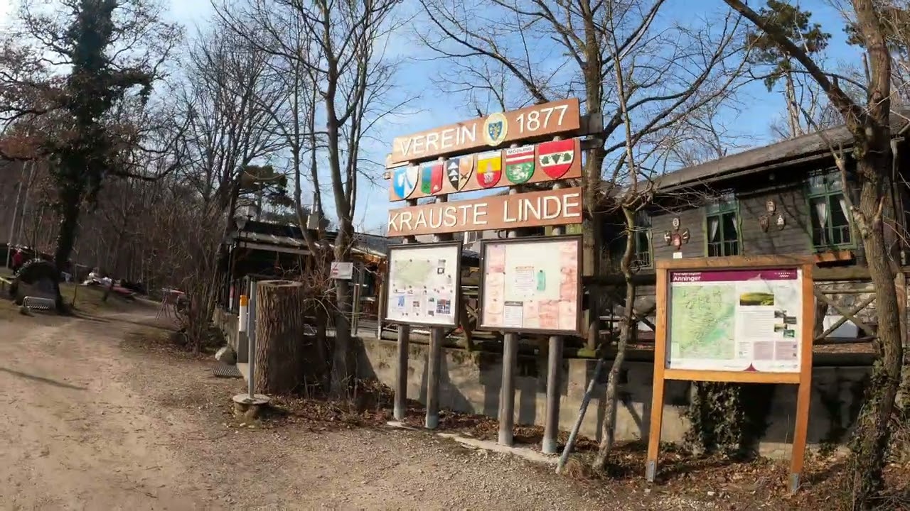 Anninger Wandern 675m -  Mödling - Sendemast - Wilhelmswarte - Baden