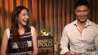 Netflix's ‘Marco Polo’ Stars Talk ‘Marco Polo’ the Swimming-Pool Game