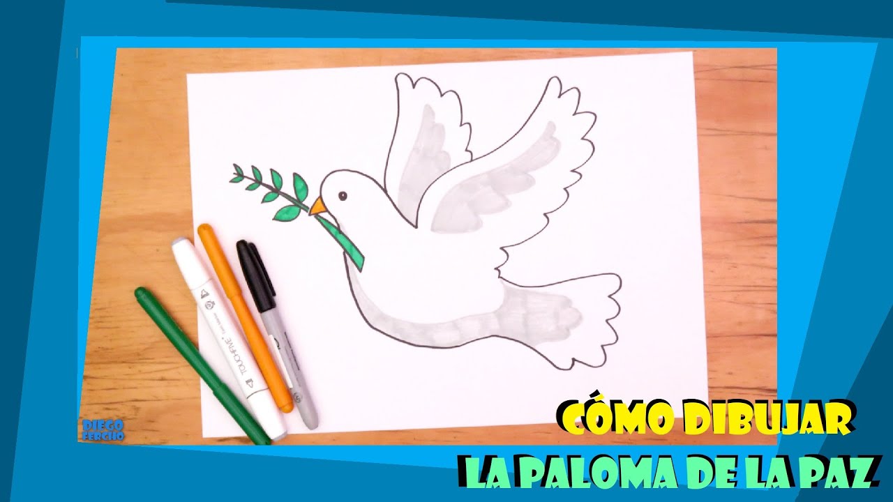 Aprende a dibujar la paloma de la paz paso a paso - thptnganamst.edu.vn