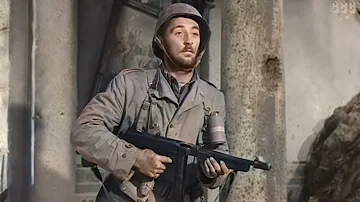 Action, Guerre | Les forçats de la gloire (1945) | Robert Mitchum | Film colorisé | VOSTFR