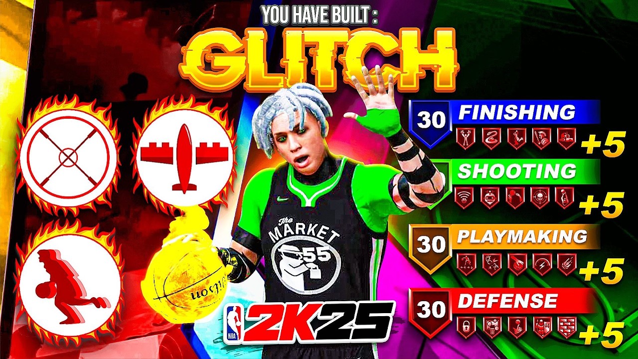 The *NEW* BEST BUILD in NBA 2K25 - Game Breaking DEMI-GOD Build