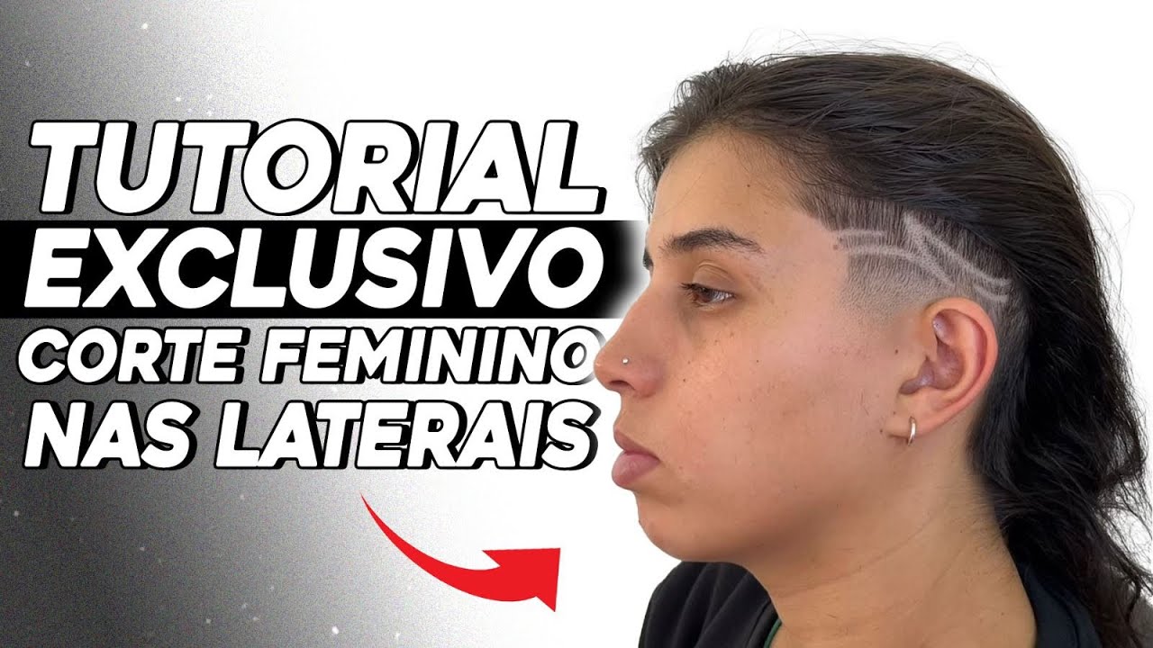 CORTE FEMININO NAS LATERAIS (Passo a Passo Completo) - YouTube