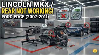 2007-2011 Ford Edge / Lincoln MKX Rear Window Won't Roll Down? (Easy Fix!)