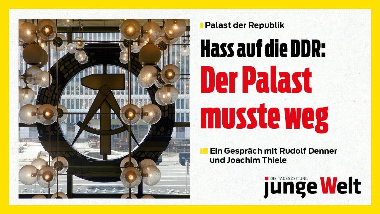 Warum musste der Palast der Republik wirklich weg?