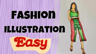 Fashion Illustration I Fashion Design I Journey Towards Fashion