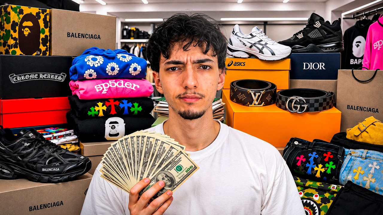 GASTEI R$1000 em ROUPAS FAKES (VALEU A PENA?) | VLOG #16