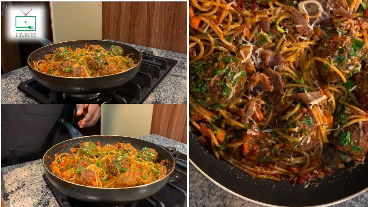 Spaghetti and meatballs, your new favorite recipe! Without bouillon cubes.