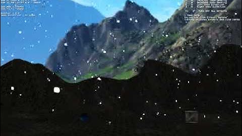 3D GameStudio - Simple Particle + Weather (Sun & Snow)Effects