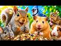 10 Granivorous Animals Names and Sounds | Learn Seed-Eating Animals for Kids Part 1 #animalsounds