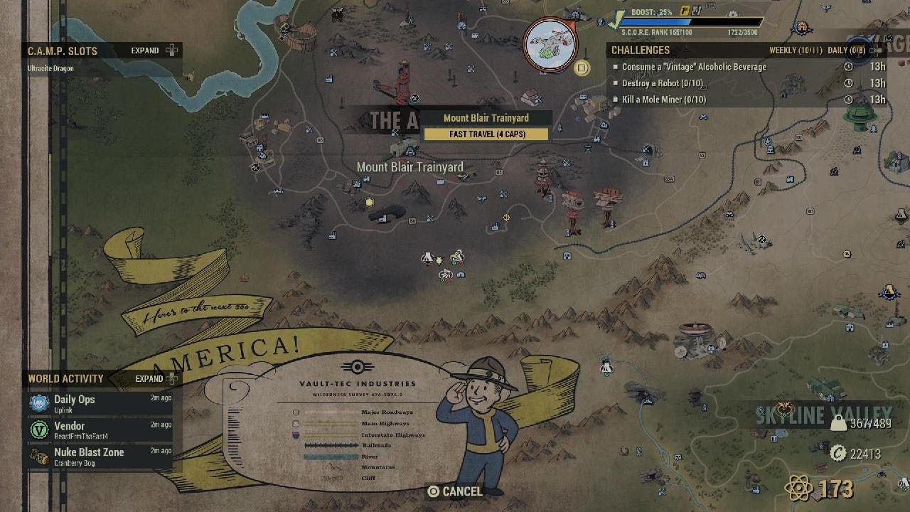 Fallout 76 mole miner location (easy)