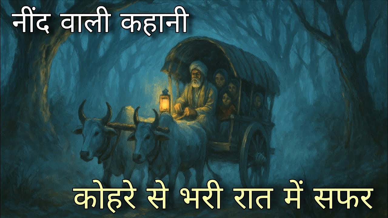 नींद वाली कहानी । बैलगाड़ी और डाकुओं से भरी रोमांचक रात ।जंगल में रात का सफर |Bedtime Hindi Story