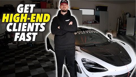 How I Get High End Detailing Customers - Dave