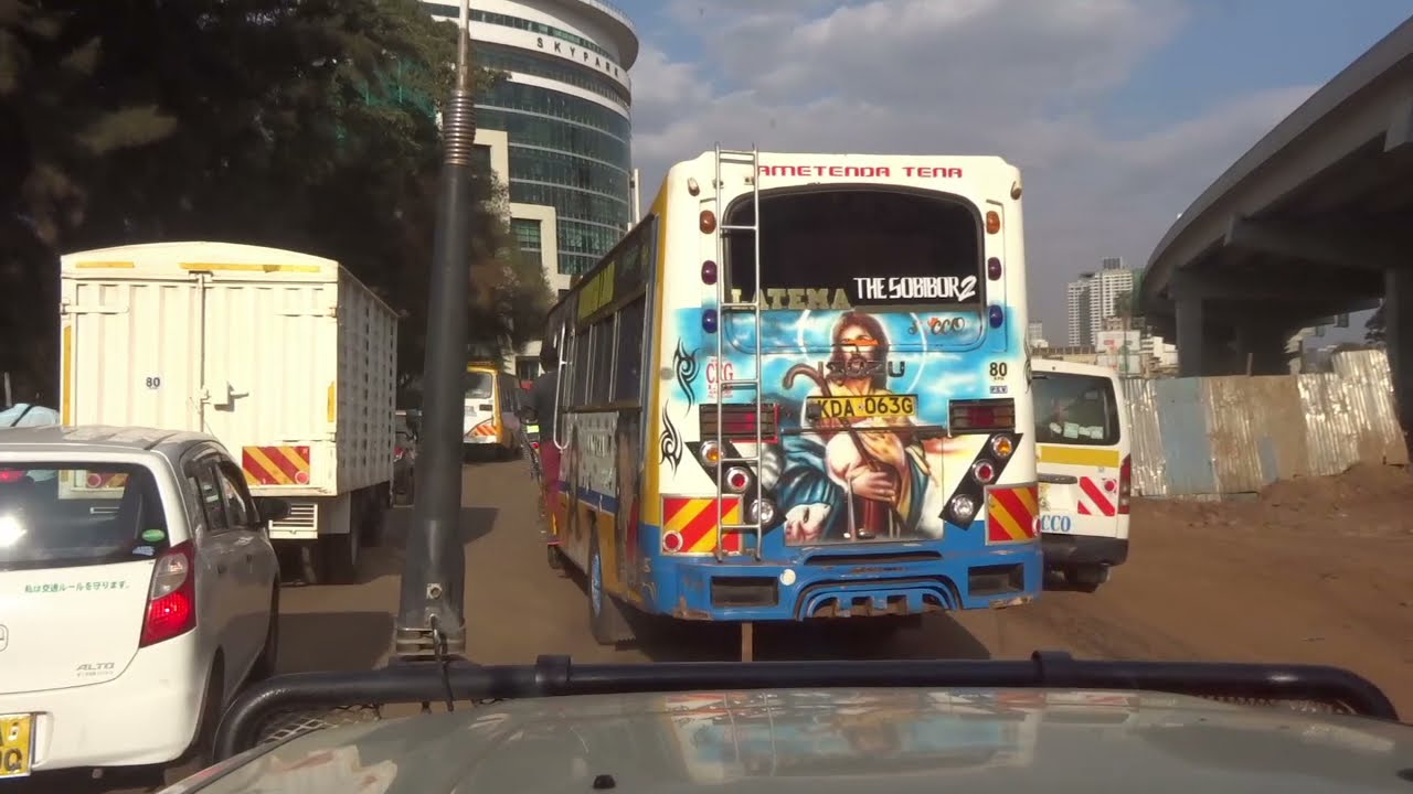 Express way and Waiyaki Way Construction progress THE NAIROBI