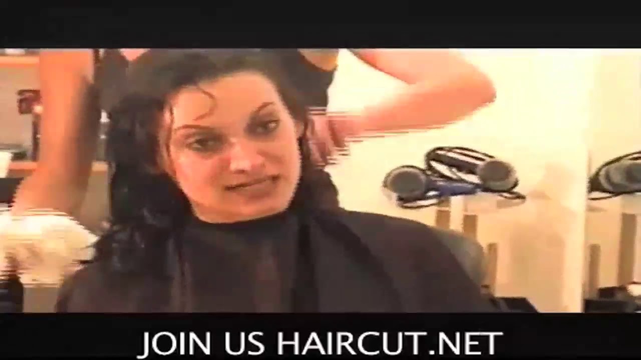 MOVIE AUDITION HAIRCUT BRUNETTE BEAUTY HAIRCUT.NET DVD 3-CUT 23 MEMBER SITE NOW OPEN