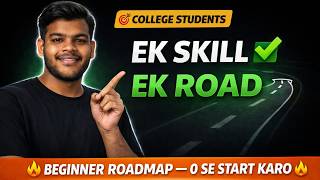Stop Randomly Learning Skills — Follow This Exact Roadmap Instead