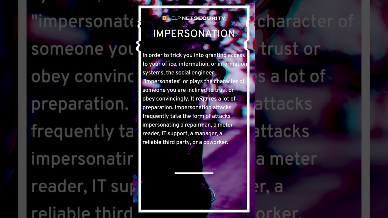 Impersonation explained 