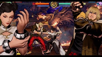 Ken Masters VS Chun-Li - Fatal Fury COTW Gameplay