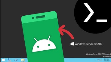 Emulate Windows Server 2012 R2 on Android phone with Termux