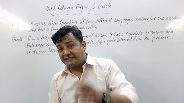 PIDGIN & CREOLE ASPECTS OF LANGUAGE MEG 04