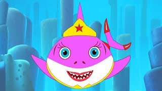 Baby Shark Super Heroes (lego superheroes) Song + Babyshark doo doo songs by Fun For Kids TV