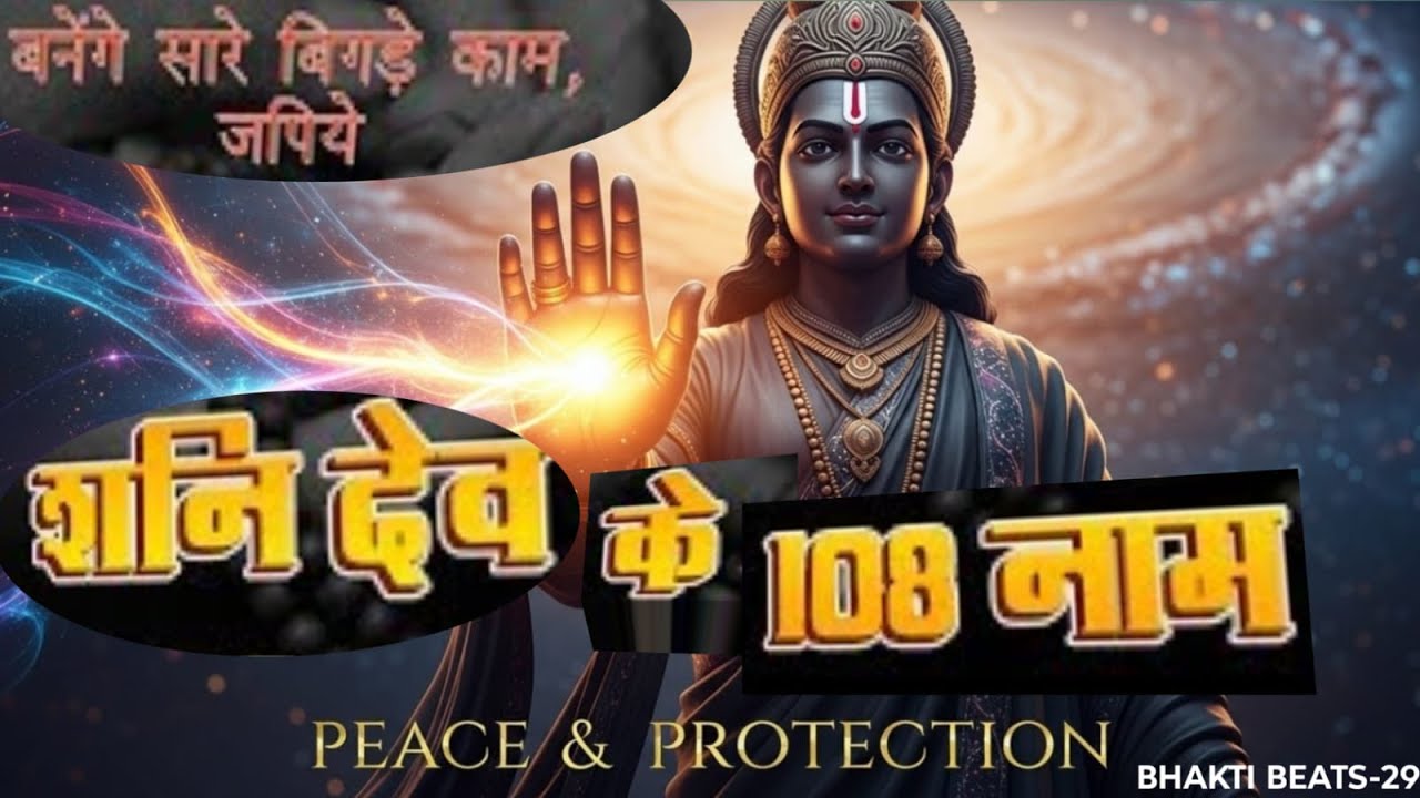 Shani Mantra for Peace & Protection | Shani Ashtottara Shatnam | Calm Your Mind | Lo-Fi Bhakti