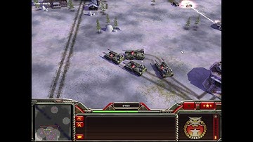 Command & Conquer Generals Zero Hour gameplay Easy & Medium Skirmish vs 2 bots
