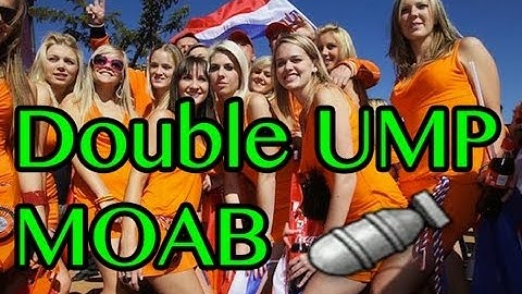 MW3 DOUBLE UMP45 MOAB on Lockdown Domination