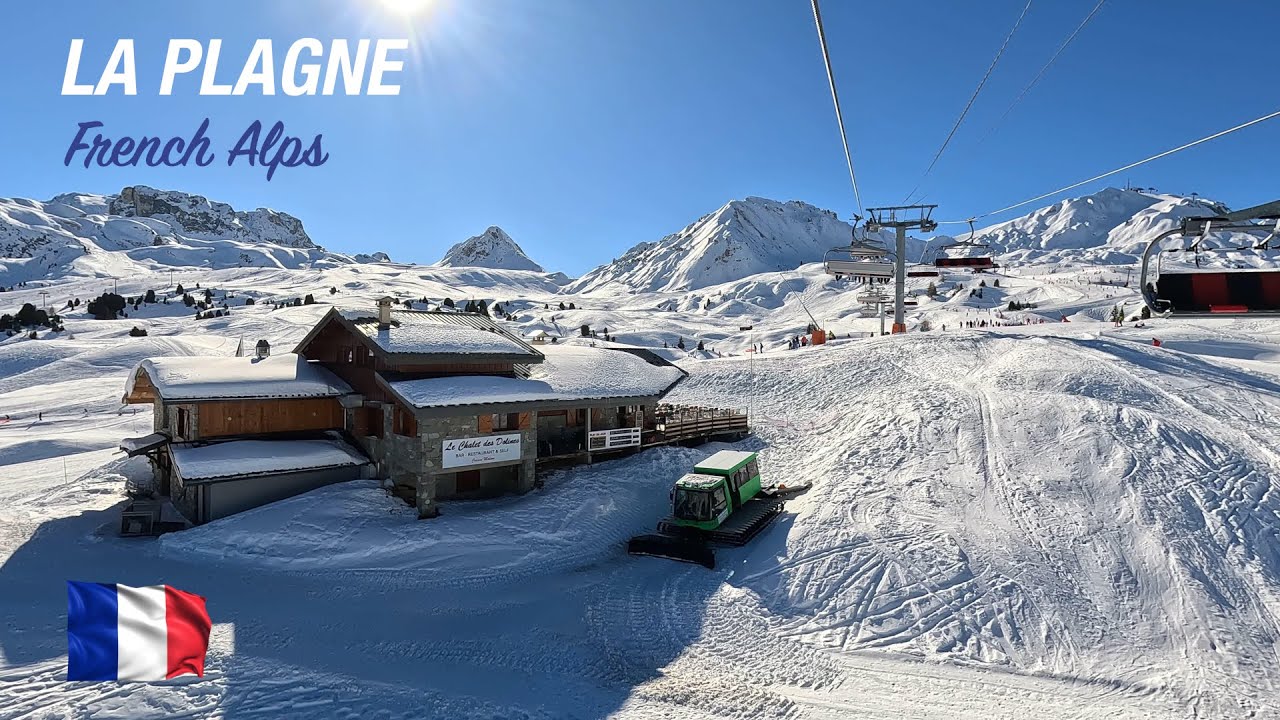 Skiing La Plagne | French Alps