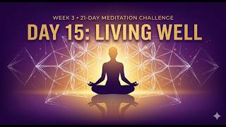 Day 15: Perfect Health Meditation Challenge (Oprah & Deepak) | Start Your 21-Day Journey