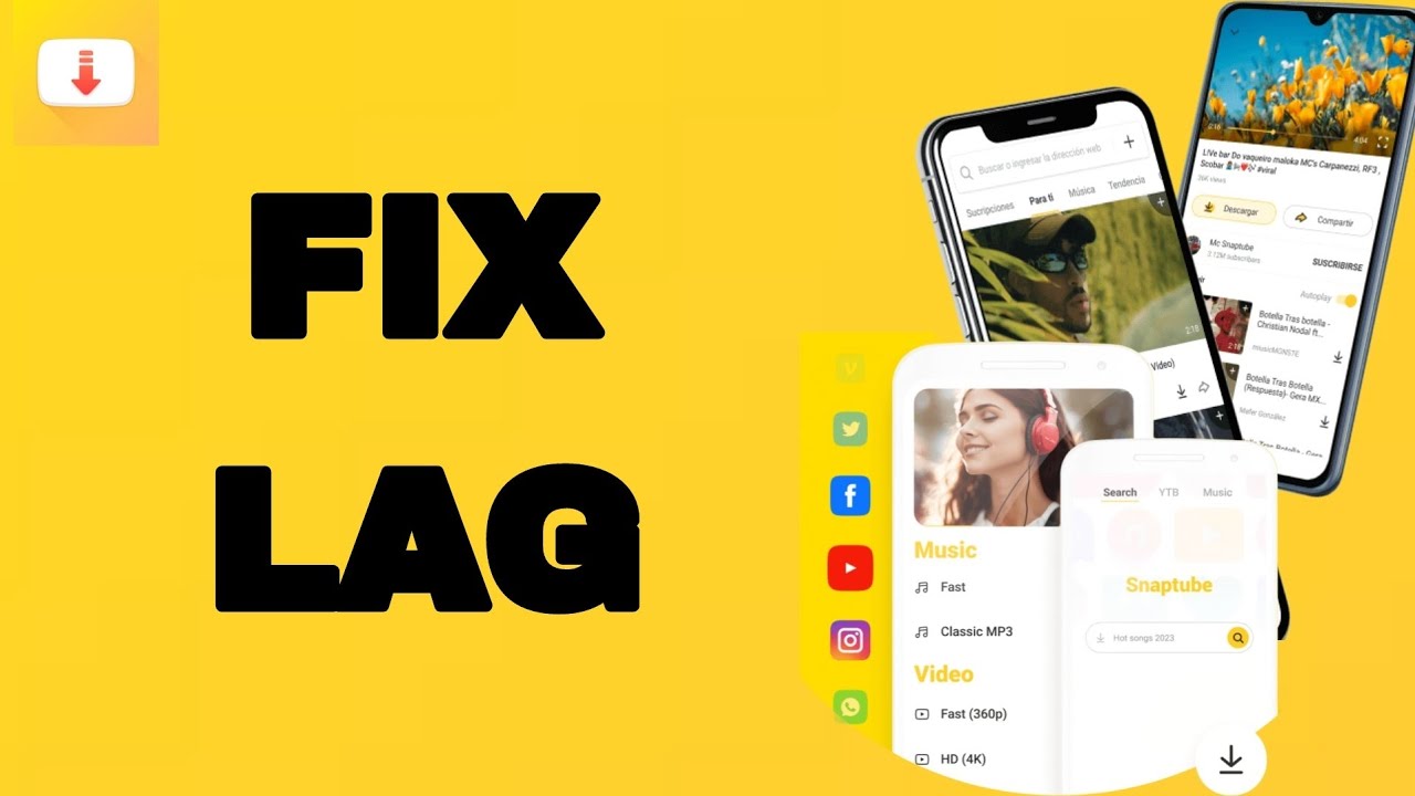 How To Fix And Solve Lag On Snaptube App | Final Solution - YouTube