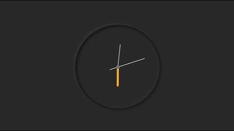 Beautiful Clock with HTML, CSS & JS — Full Build Tutorial