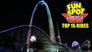 Top 15 Rides at Fun Spot Orlando