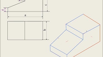 Hướng dẫn vẽ hình chiếu trục đo vuông góc đều
