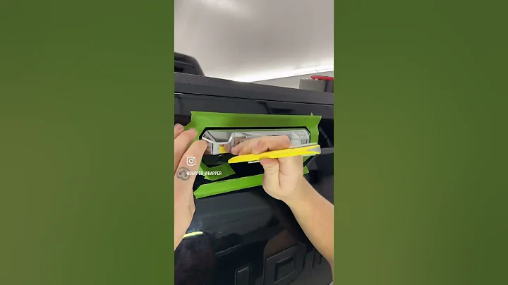 Satin black chrome delete #wrap #chromedelete #satinblack #toyota #tundra #toyotatundra #trd