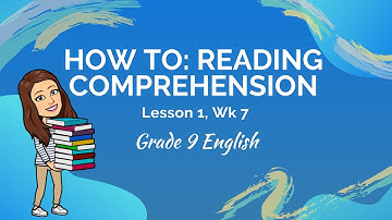 How to answer comprehension questions | English with Ms W