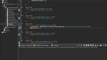 Java | Add Show Confirm Dialog Box