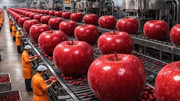Inside a Apple Juice Factory: An Incredible Automated Production Process Revealed