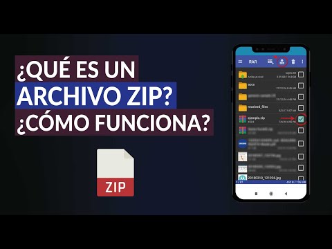 Video: ¿Cómo se manejan los archivos zip?