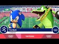 Mario & Sonic Tokyo 2020: Sonic & Silver vs Vector & Knuckles 🏅