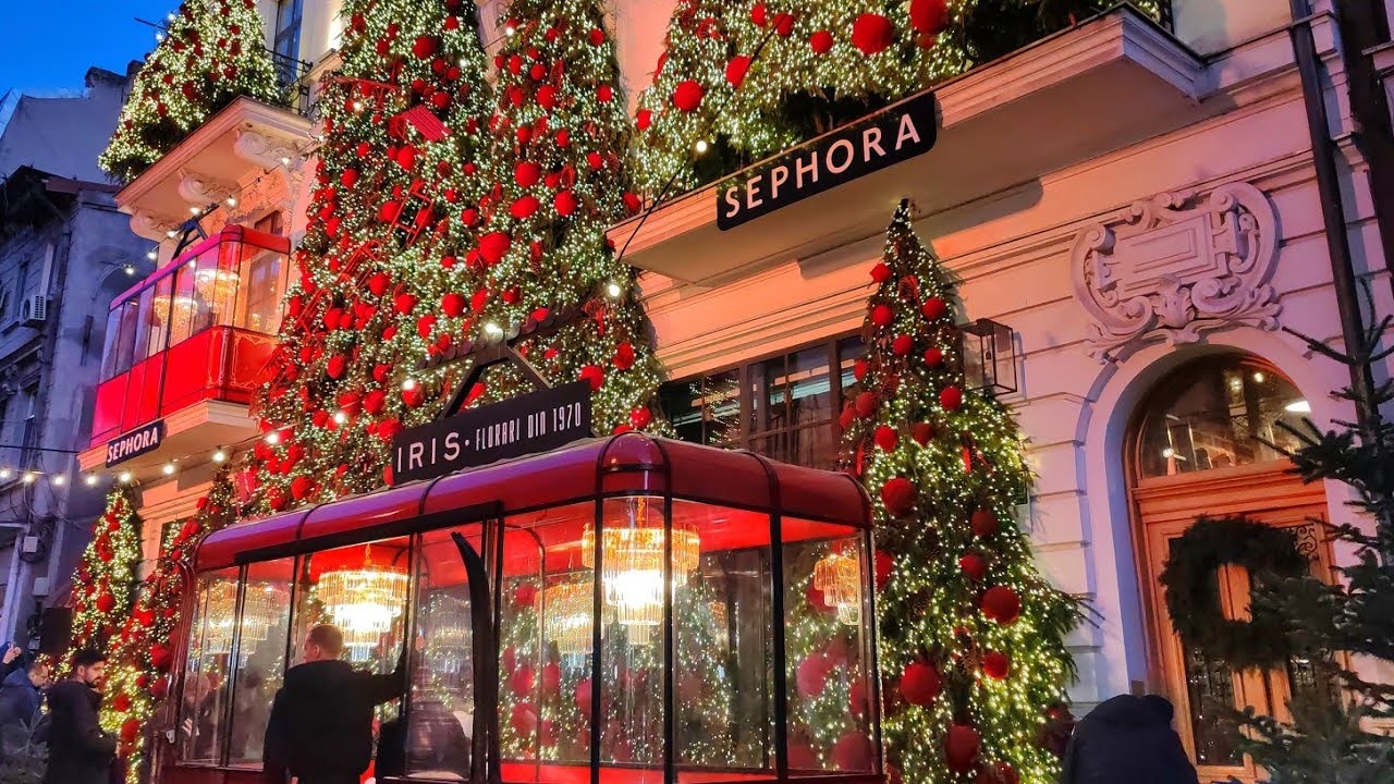 Christmas decor in Bucharest 2025 🇷🇴♥️🎄🎁 | Bucureștiul îmbrăcat în haine de sărbătoare 