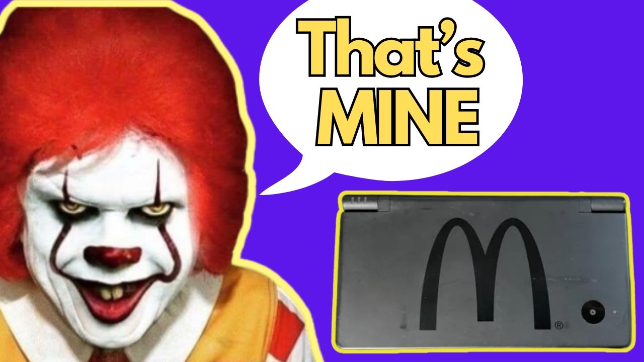 McDonald's BULLIES a rare Nintendo DS?! (Japanese News!) - YouTube