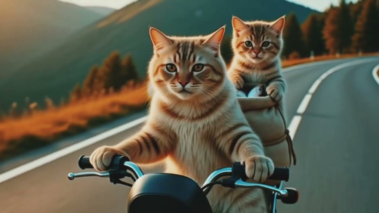  Cartoon Cat Video 🥰 