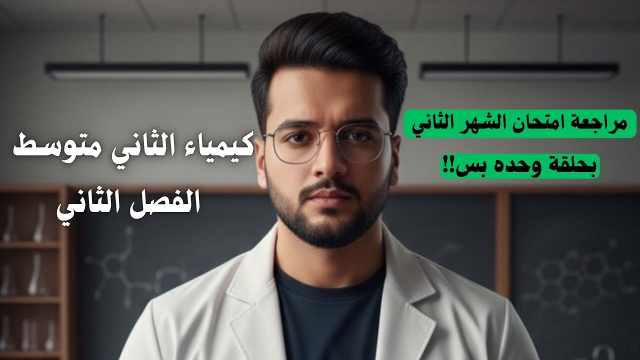 مراجعة الشهر الثاني|| بحلقه وحده بس || كيمياء الثاني متوسط