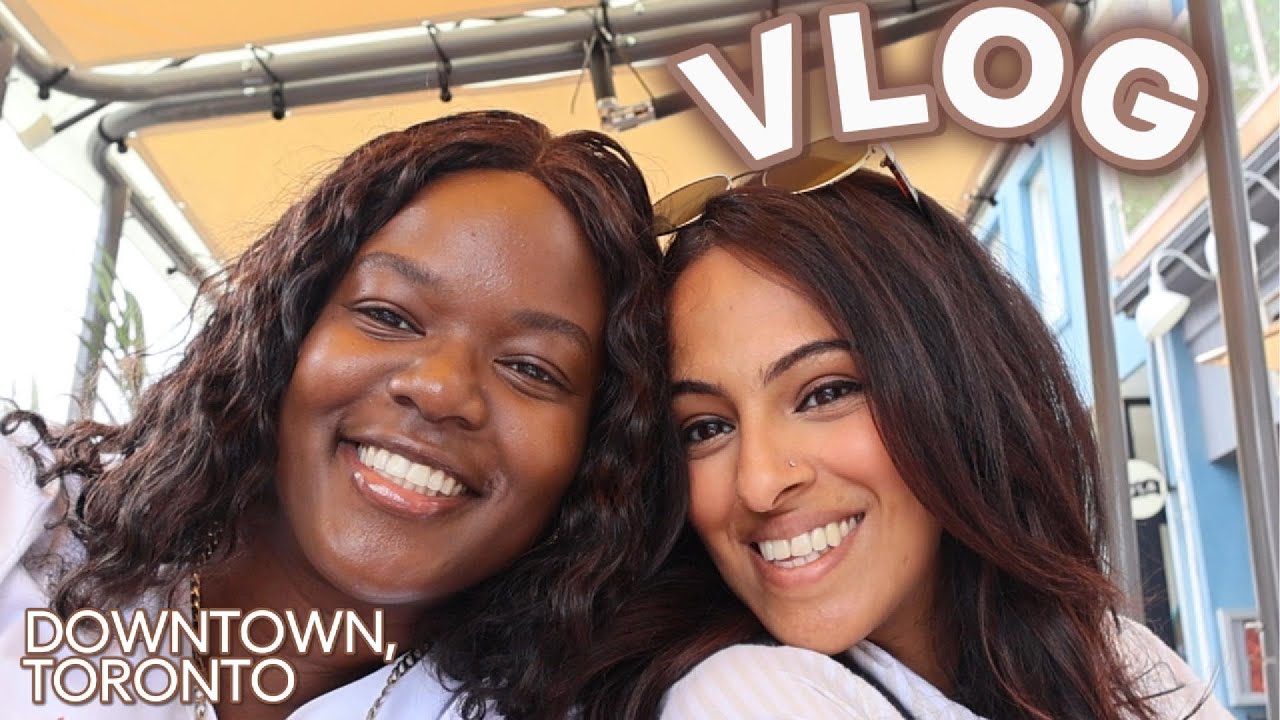 VLOG - FOOD SPOTS DOWNTOWN & LEMON GINGER SHOTS AT HOME