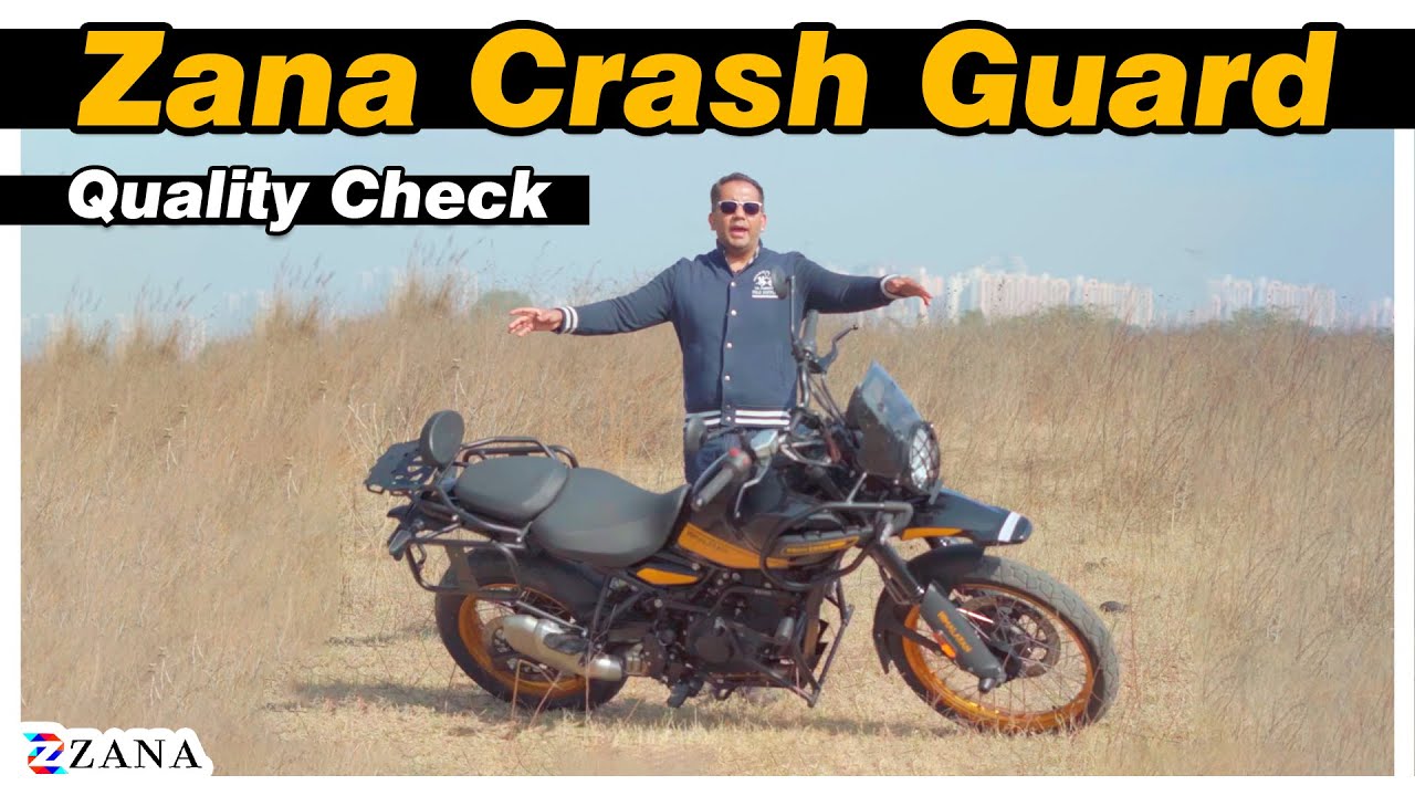 Zana Crash Guard for New Royal Enfield Himalayan 452 ||  All-new Himalayan 452 HERE